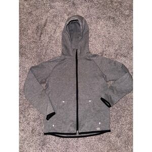 GapFit‎ Youth Boys Grey Zip-Up Hoodie/Jacket